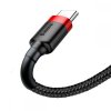 BASEUS CAFULE TYPE-C CABLE 100CM RED/BLACK
