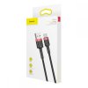 BASEUS CAFULE TYPE-C CABLE 100CM RED/BLACK