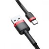 BASEUS CAFULE TYPE-C CABLE 200CM RED/BLACK