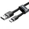 BASEUS CAFULE TYPE-C CABLE 50CM GREY/BLACK