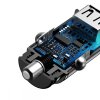 BASEUS MINI QC3.0 2-PORT USB CAR CHARGER BLACK