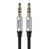 BASEUS M30 AUX CABLE 150CM SILVER/BLACK