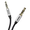 BASEUS M30 AUX CABLE 150CM SILVER/BLACK