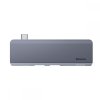 BASEUS UCN3266 ADAPTER TYPE-C TO MULTI PORT 5IN1 GREY