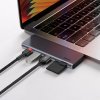 BASEUS UCN3266 ADAPTER TYPE-C TO MULTI PORT 5IN1 GREY