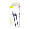 BASEUS CAFULE LIGHTNING CABLE 200CM NAVY BLUE/GOLD
