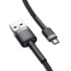 BASEUS CAFULE MICRO-USB CABLE 100CM GREY/BLACK