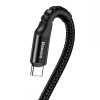 BASEUS FISH AYE TYPE-C CABLE 100CM BLACK