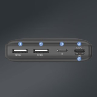 BASEUS MINI JA POWER BANK 30000MAH BLACK