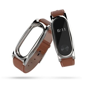 TECH-PROTECT HERMS XIAOMI MI BAND 3/4 BROWN