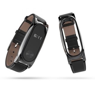 TECH-PROTECT HERMS XIAOMI MI BAND 3/4 BLACK