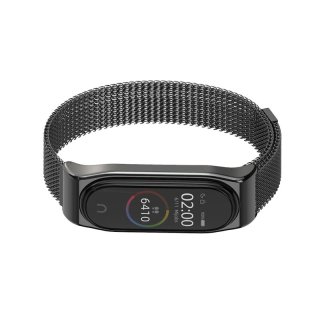TECH-PROTECT MILANESEBAND XIAOMI MI BAND 3/4 BLACK