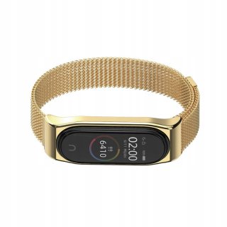 TECH-PROTECT MILANESEBAND XIAOMI MI BAND 3/4 CHAMPAGNE GOLD