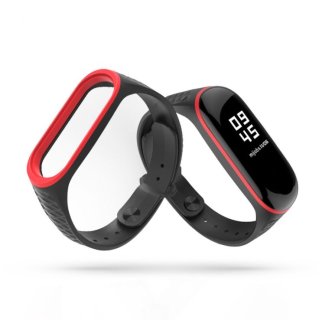 TECH-PROTECT SPORTY XIAOMI MI BAND 3/4 BLACK/RED