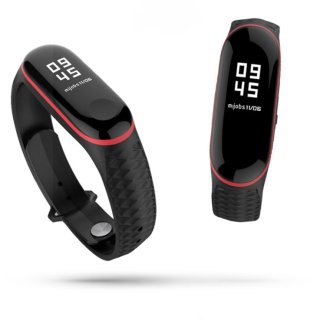 TECH-PROTECT SPORTY XIAOMI MI BAND 3/4 BLACK/RED