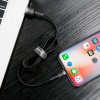 BASEUS CAFULE LIGHTNING CABLE 300CM GREY/BLACK