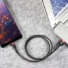 BASEUS CAFULE TYPE-C CABLE 300CM GREY/BLACK