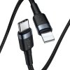 BASEUS CAFULE TYPE-C TO LIGHTNING CABLE 100CM BLACK/GREY
