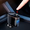 BASEUS S06 2-PORT USB CAR CHARGER + TRANSMITER FM BLACK