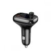BASEUS S13 2-PORT USB CAR CHARGER + TRANSMITER FM BLACK