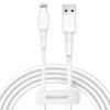 BASEUS MINI WHITE LIGHTNING CABLE 100CM WHITE