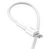 BASEUS MINI WHITE LIGHTNING CABLE 100CM WHITE