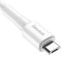 BASEUS MINI WHITE MICRO-USB CABLE 100CM WHITE