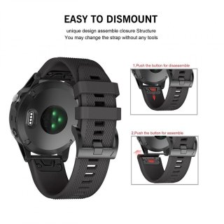 TECH-PROTECT SMOOTH GARMIN FENIX 5/6/6 PRO ARMY GREEN