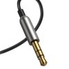 BASEUS BA01 AUX CABLE AUDIO ADAPTER SILVER