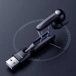 BASEUS ENCOK A05 BLUETOOTH EARPHONE BLACK