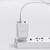 BASEUS SPEED NETWORK CHARGER PD18W + CABLE LIGHTNING WHITE