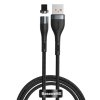 BASEUS ZINC LIGHTNING MAGNETIC CABLE 100CM/2.4A BLACK
