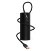 BASEUS ZINC LIGHTNING MAGNETIC CABLE 100CM/2.4A BLACK