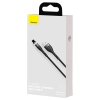 BASEUS ZINC LIGHTNING MAGNETIC CABLE 100CM/2.4A BLACK