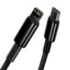 BASEUS DATA PD20W TYPE-C TO LIGHTNING CABLE 200CM BLACK