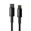 BASEUS DATA PD20W TYPE-C TO LIGHTNING CABLE 100CM BLACK