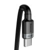 BASEUS PD100W/QC3.0 TYPE-C CABLE 200CM GREY/BLACK