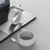 BASEUS WISDOM 2-PACK LIGHTNING 150CM/2.4A WHITE