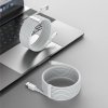 BASEUS WISDOM 2-PACK TYPE-C 150CM/5A WHITE
