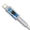 BASEUS DATA PD20W TYPE-C TO LIGHTNING CABLE 200CM WHITE