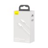 BASEUS WISDOM 2-PACK TYPE-C TO LIGHTNING CABLE PD20W/2.4A 150CM WHITE