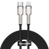 BASEUS CAFULE METAL LIGHTNING CABLE PD20W 200CM BLACK