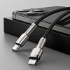 BASEUS CAFULE METAL LIGHTNING CABLE PD20W 200CM BLACK