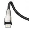 BASEUS CAFULE METAL LIGHTNING CABLE PD20W 100CM BLACK
