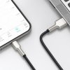 BASEUS CAFULE METAL LIGHTNING CABLE 2.4A 100CM BLACK