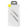 BASEUS CAFULE METAL LIGHTNING CABLE 2.4A 25CM BLACK