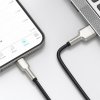BASEUS CAFULE METAL LIGHTNING CABLE 2.4A 25CM BLACK