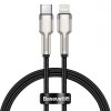 BASEUS CAFULE METAL LIGHTNING CABLE PD20W 25CM BLACK