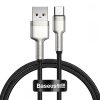 BASEUS CAFULE METAL TYPE-C CABLE PD40W/5A 100CM BLACK