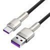 BASEUS CAFULE METAL TYPE-C CABLE PD40W/5A 100CM BLACK